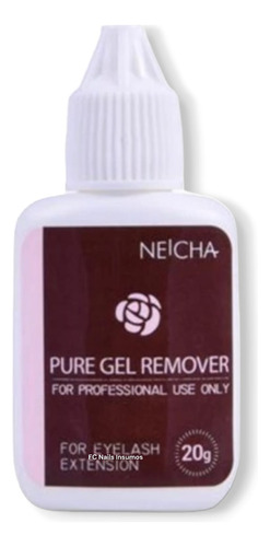 Removedor De Pestañas En Gel Neicha 20 G