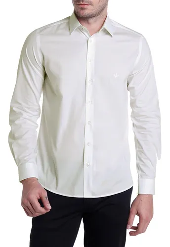 Camisa slim dudalina masculina 2025