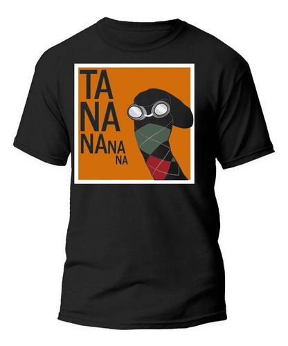 Playera Negra Estampado 31 Min 100% Algodón 12