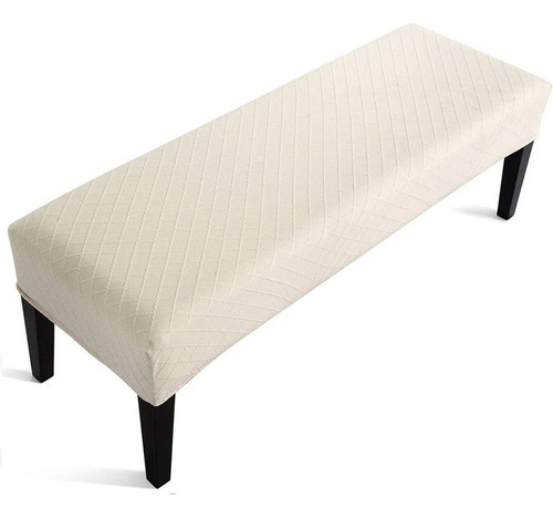 Funda Elástica De Jacquard Para Banco De Comedor, Protector