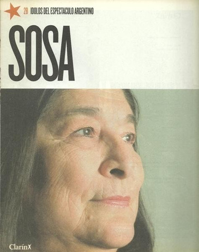 Revista Mercedes Sosa - Idolos Del Espectaculo Argentino