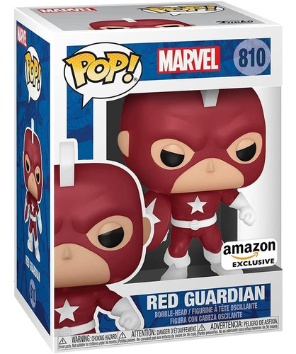 Funko Pop Red Guardian Original  Marvel Bobblehead