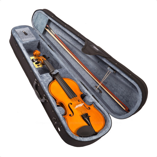 Violin Avanzado Estudio Superior Estuche Rigido Arco Resina