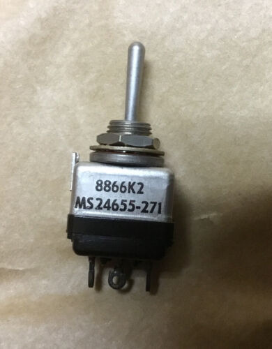Ms24655-271 Cutler-hammer Toggle Switch 5 Amps/115 Vac/ Nne