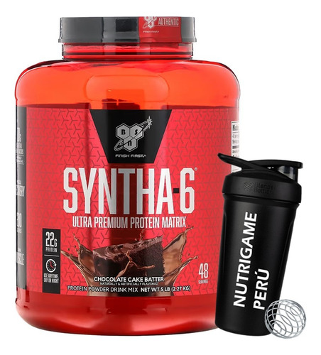 Syntha-6 5 Lb Proteina Whey Bsn Americana - Tienda Fisica