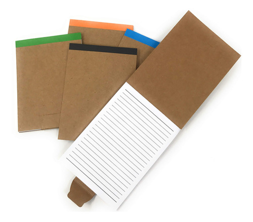 20 Cuadernos Plegables A Granel - Hecho De 80% Papel Recicla
