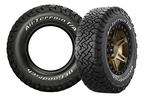 Kit 2 Pneus Bfgoodrich 275/70r17 124s All-terrain Ko3 Rwl Go