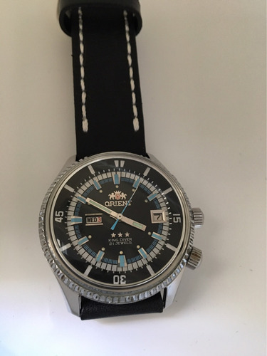 Orient King Diver Duas Janelas Bezel Tradicional Cal. 1942