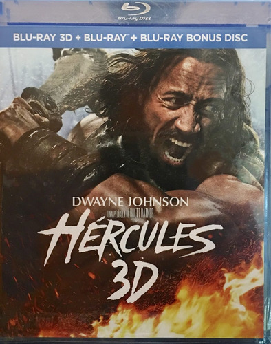 Bluray 3d Hercules Dwayne Johnson Nuevo