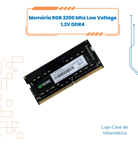 Memória Ram 8gb 3200 Para Acer Aspire Nitro 5 an515-58-54uh