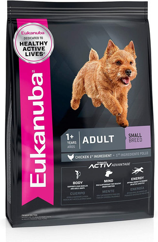 Imagen 1 de 3 de Alimento Para Perro Adulto Eukanuba Raza Pequeña (sb) 6.8kg