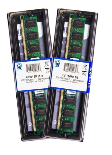 Memória Ddr3 8GB Kingston 1600mhz - Pc3--12800 - KVR16N11/8 PC