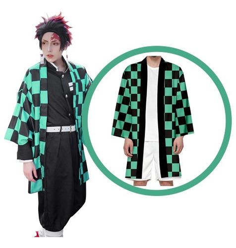 Tanjiro Kimono Anime Demon Slayer Kimetsu No Yaiba Importado