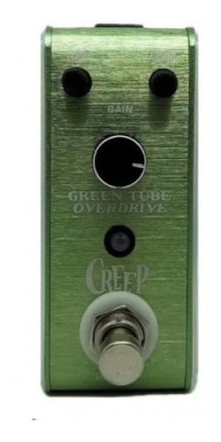 Pedal Micro Para Guitarra Creep Green Tube Overdrive