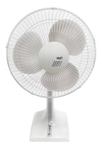 Ventilador Faet 40cm 220v Mesa E Parede Branco E Cinza