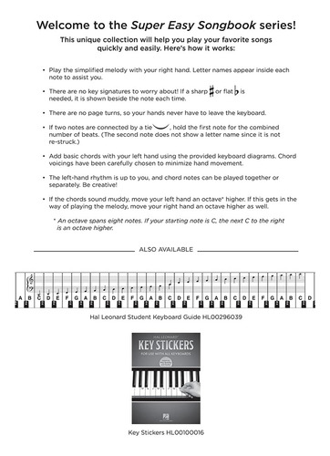 Livro Taylor Swift Super Easy Songbook 2ª Edição Para Piano