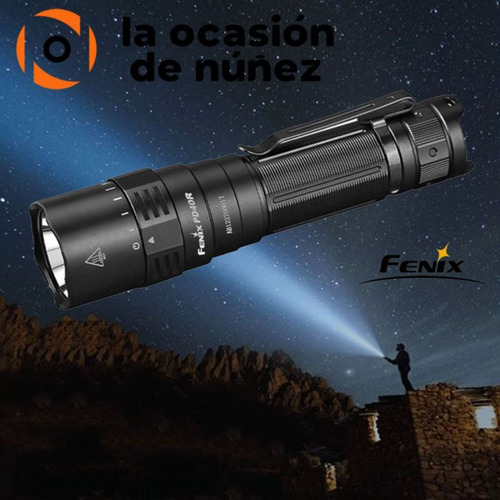 Imagen 6 de 9 de Linterna Led Fenix Pd40 Recargable De Mano 3000 Lumen Potent