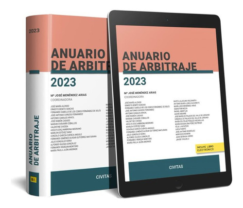Libro Anuario De Arbitraje 2023 - Jose Menendez Arias
