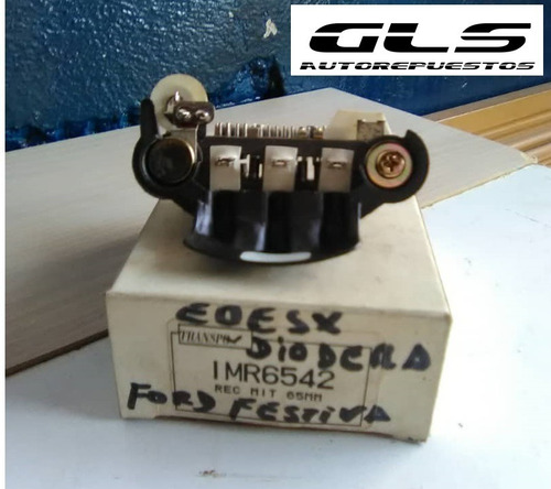 Diodera De Alternador Ford Festiva Num 6542