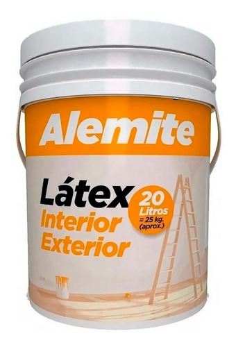 Pin Latex In/ex Alemite Bco 20lt,.