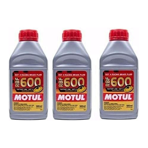 Líquido De Frenos Motul Rbf 600 Factory Line Sintétic...