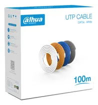 Comprar Dahua Bobina de Cable UTP PFM920I-5EU-U-100 100 Mts Cat5e Para Cctv Video y Redes 100% Cobre Cubierta Retardante de Flama con Certificacación ANSI Color Blanco