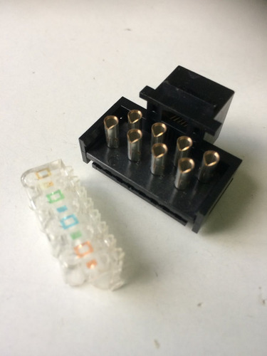 Amp Módulo Keystone Jack Rj45/cat.5/8w-ref: 556151-1