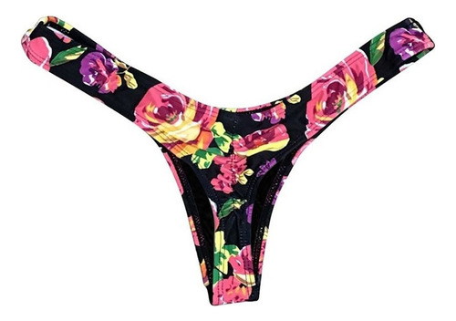 V Swimwear Mujer Bikini Estampado Brasileño Tanga Ba 8645