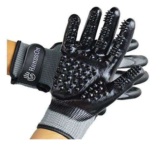 Handson Pet Grooming Gloves - 1 Ranked, Award Winning D...