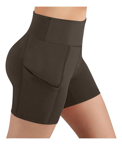 Calzoncillos Elásticos De Cintura Alta Con Bolsillo Para Muj