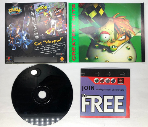Crash Bandicoot 2 Cortex Strikes Ps1 Playstation 1 Retromx (Usado)