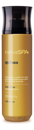 Body Splash Desodorante Colônia Nativa Spa Quinoa 200ml