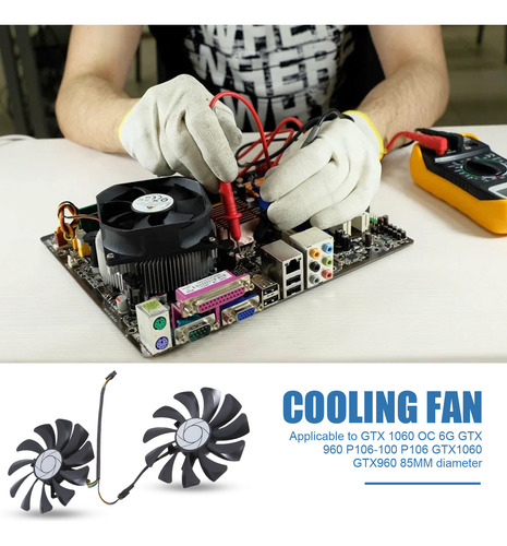 Nuevo Ventilador De Tarjeta Gráfica De 1 Par, 85 Mm, Ha9010h