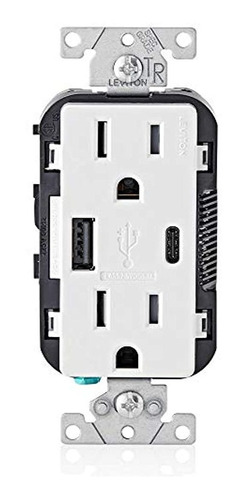 Toma Pared X1ud Usb-c Cargador/25+w (5.1 Amp)/ 15a 125 Volt