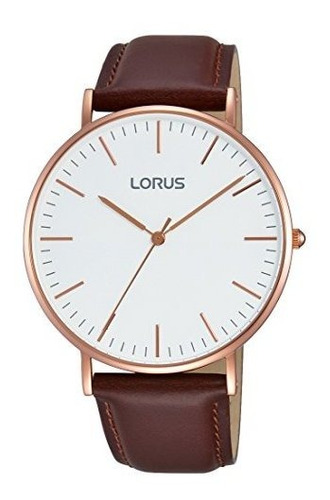 Reloj De Ra - Lorus Men's Analogue Quartz Watch With Leather