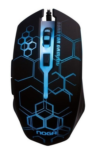 Imagen 2 de 4 de Mouse De Juego Noganet St-405 Negro
