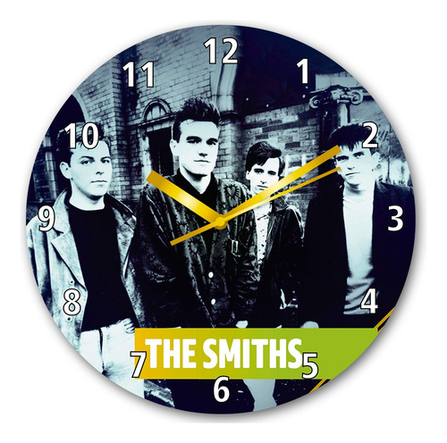 The Smiths Morrissey Reloj De Pared 30cm Madera Mdf