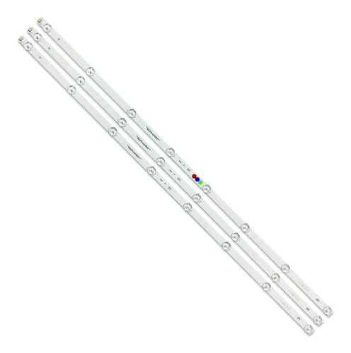 Kit Leds Panasonic Tx-40es400 / Tx-40es400b (3t) - Alum, Nvo