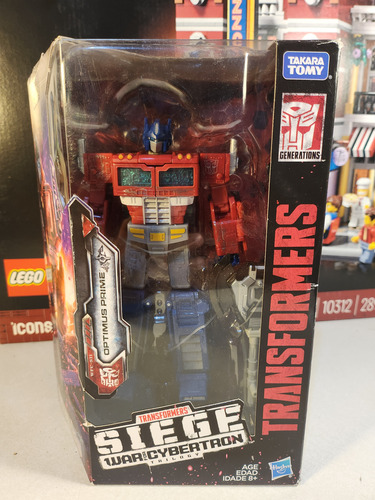 Transformers Optimus Prime Siege War For Cybertron (1600 Ms) (Usado)