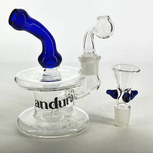 Imagem 3 de 6 de Andurá | Mini Bong De Vidro 2 Em 1 Bowl + Domeless Nail