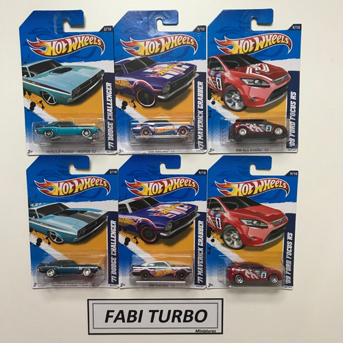 Hot Wheels Coleção Completa Superized 2012 + Normal 30 Minis