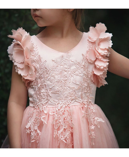 Vestido Hermoso Peach Bianca, Trish Scully Child