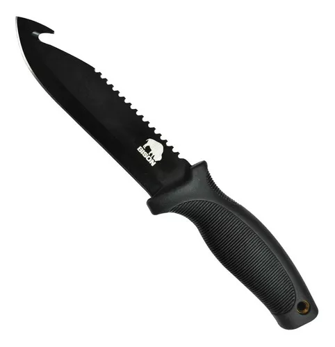 CUCHILLO CAZA LARG.145MM HACER. INOX. P001 BISON - Aventurados Web