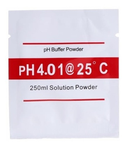 Buffer Calibración Calibrar Ph4 Peachimetro Medidor 100u