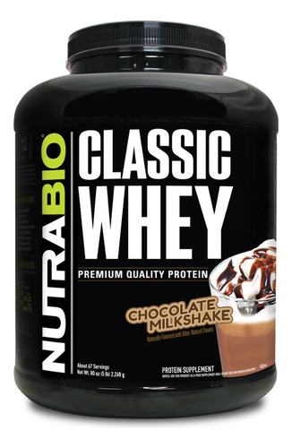 Proteina Classic Whey Nutrabio 5 Libras - Chocolate