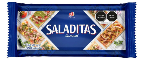 Galletas Gamesa Saladitas 137 Gr