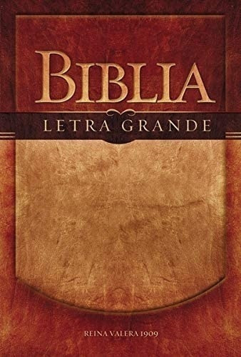 Libro: Biblia Letra Grande Rv 1909 (edición En Español)