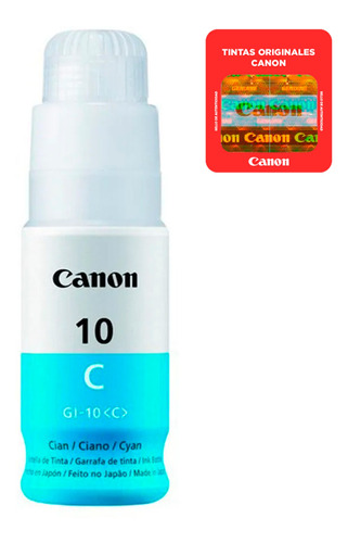 Tinta Canon Gi-10 Cian 70ml - Tecnobox