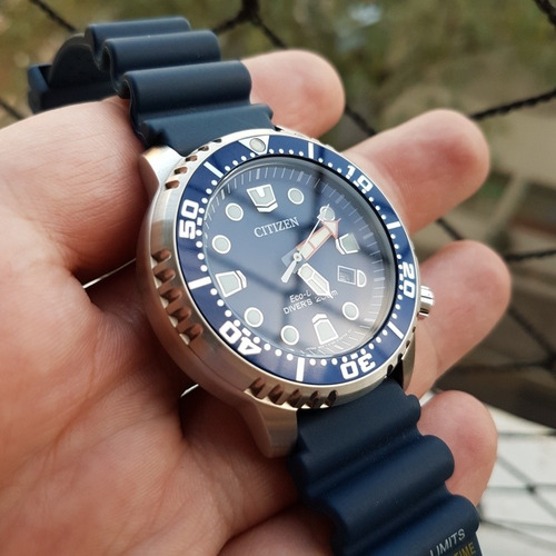 Relógio Citizen Diver Eco Drive Bn0151 Completo