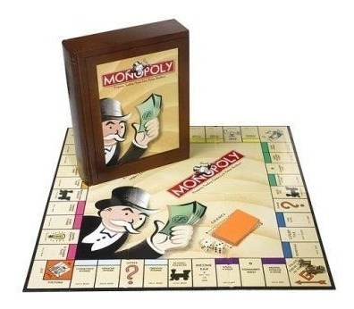 Monopolio nostalgia Edition-Caja De Madera-Parker-Hasbro